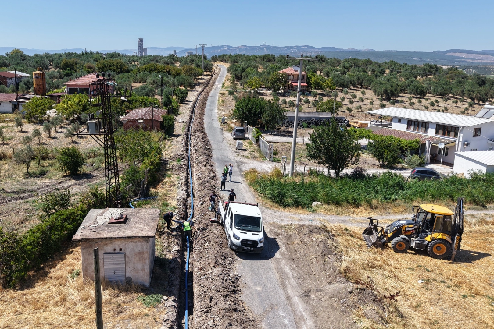 Manisa Soma'da 30 yıllık i&ccedil;me suyu sorunu tarihe karıştı