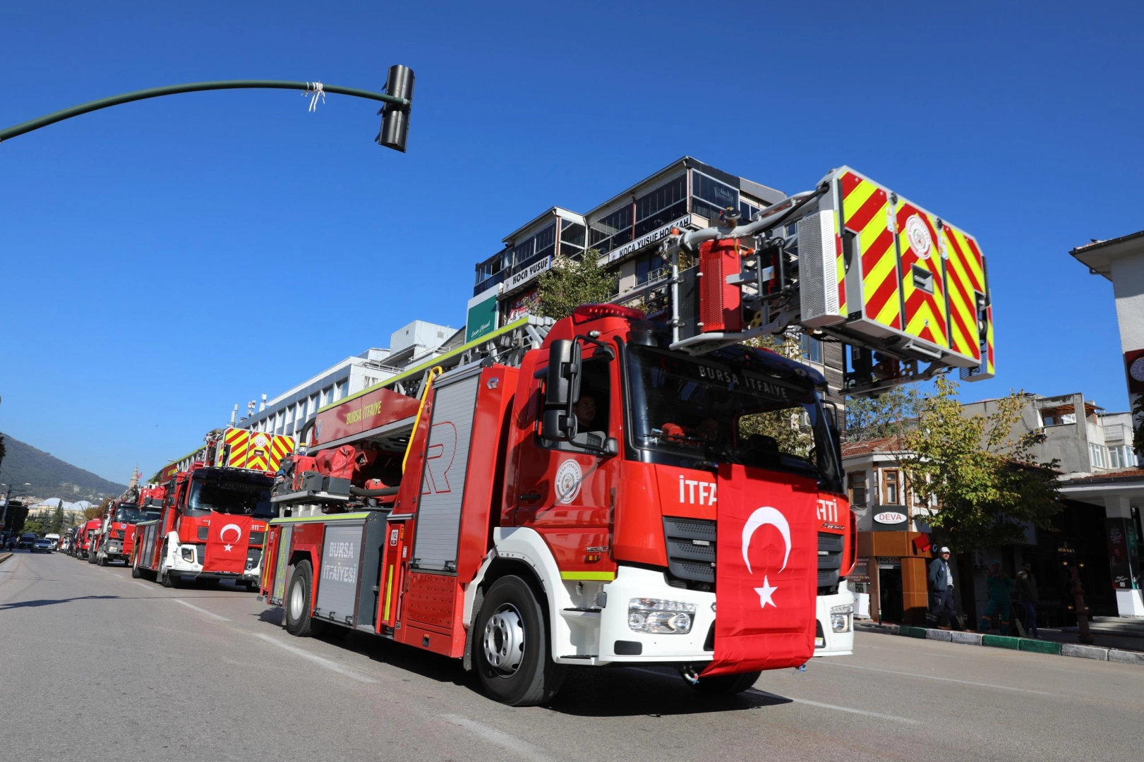 Bursa itfaiye alanında &ouml;rnek şehir olacak