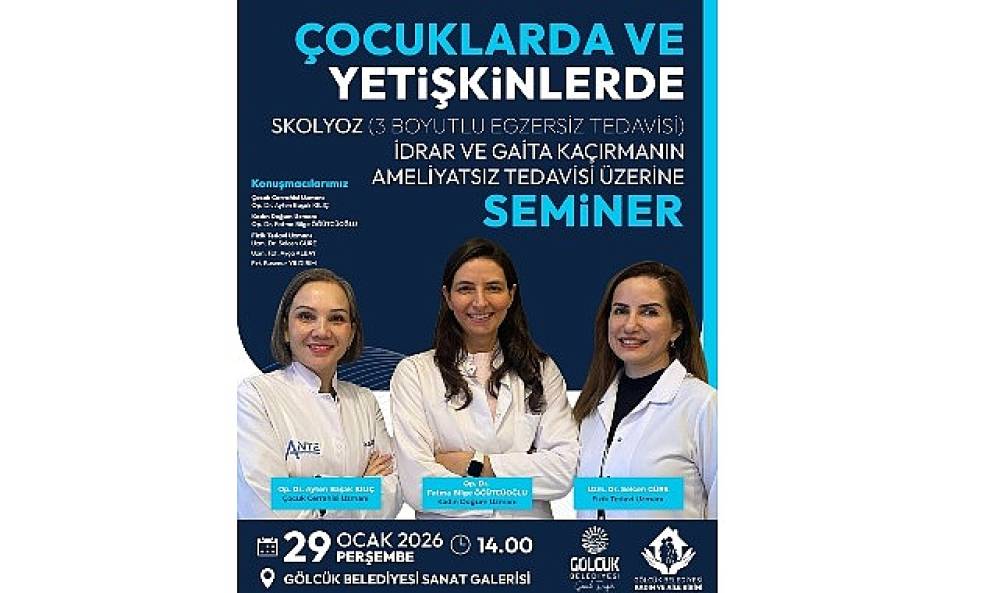 G&ouml;lc&uuml;k Belediyesi Sağlık Seminerleri Bilin&ccedil;lendiriyor