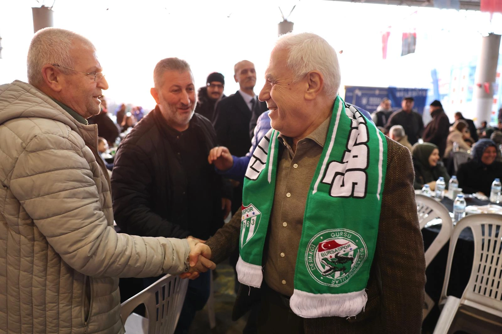 Bursa 'bereket sofrası'nı G&uuml;rsu'da kurdu