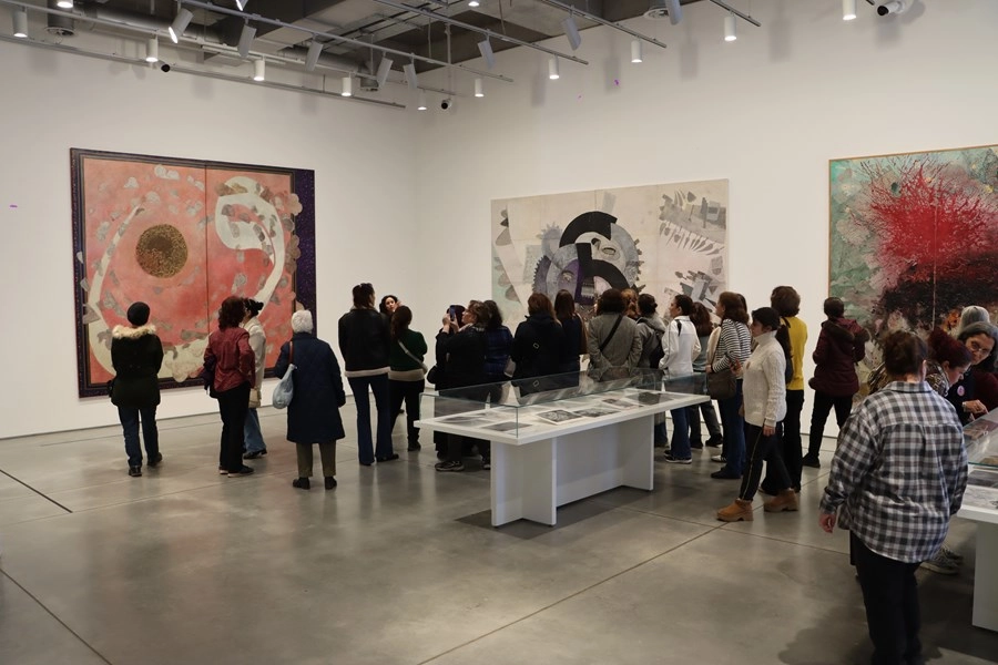 İstanbul Maltepeli kadınlar İstanbul Modern&rsquo;i gezdi