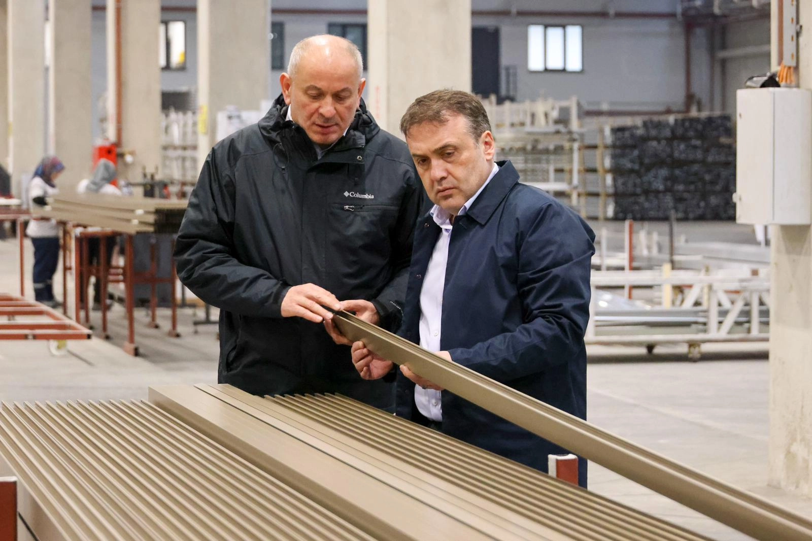 Bilecik sanayisine g&uuml;&ccedil; veren ziyaret