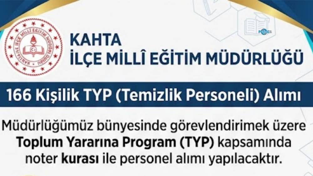Kahta&rsquo;da 166 kişilik TYP başvuruları 27 Ağustos&rsquo;ta başlayacak 