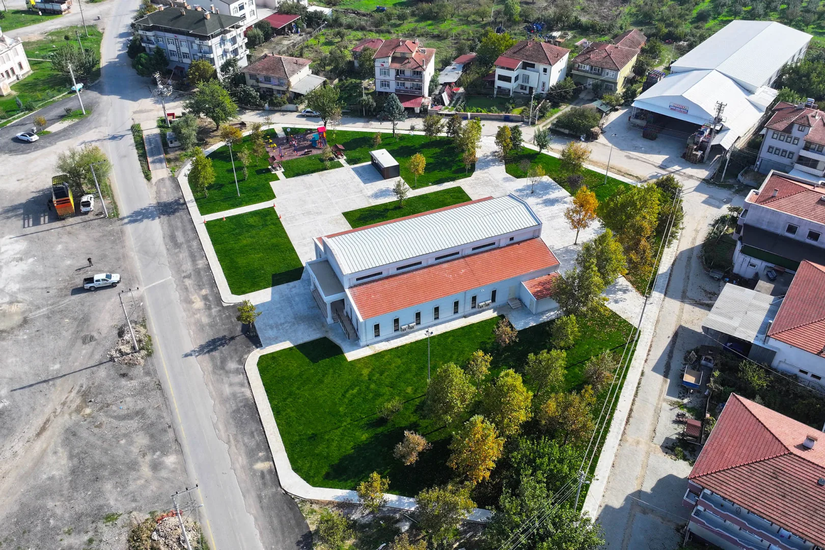 Sakarya'da atıl arazi sosyal projeye d&ouml;n&uuml;şt&uuml;