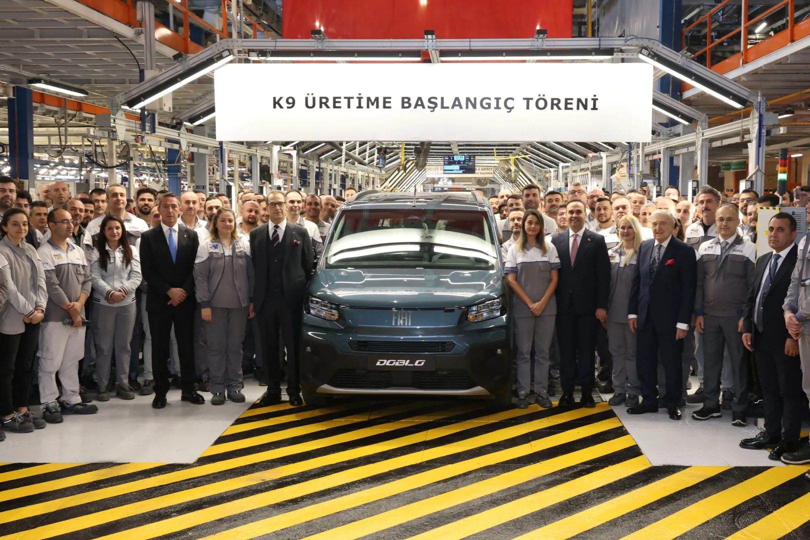 Tofaş&rsquo;ta 300 milyon dolarlık K9 yatırımı &uuml;retime ge&ccedil;ti... Dobl&ograve; Bursa&rsquo;ya d&ouml;nd&uuml;