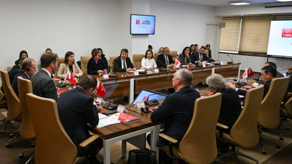 TBB Enc&uuml;men Toplantısı yapıldı: Toplantıya Başkan Tutdere de katıldı 