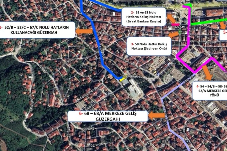 Ordu&rsquo;da H&uuml;k&uuml;met Caddesi trafiğe kapanıyor! G&uuml;zergahlar değişti