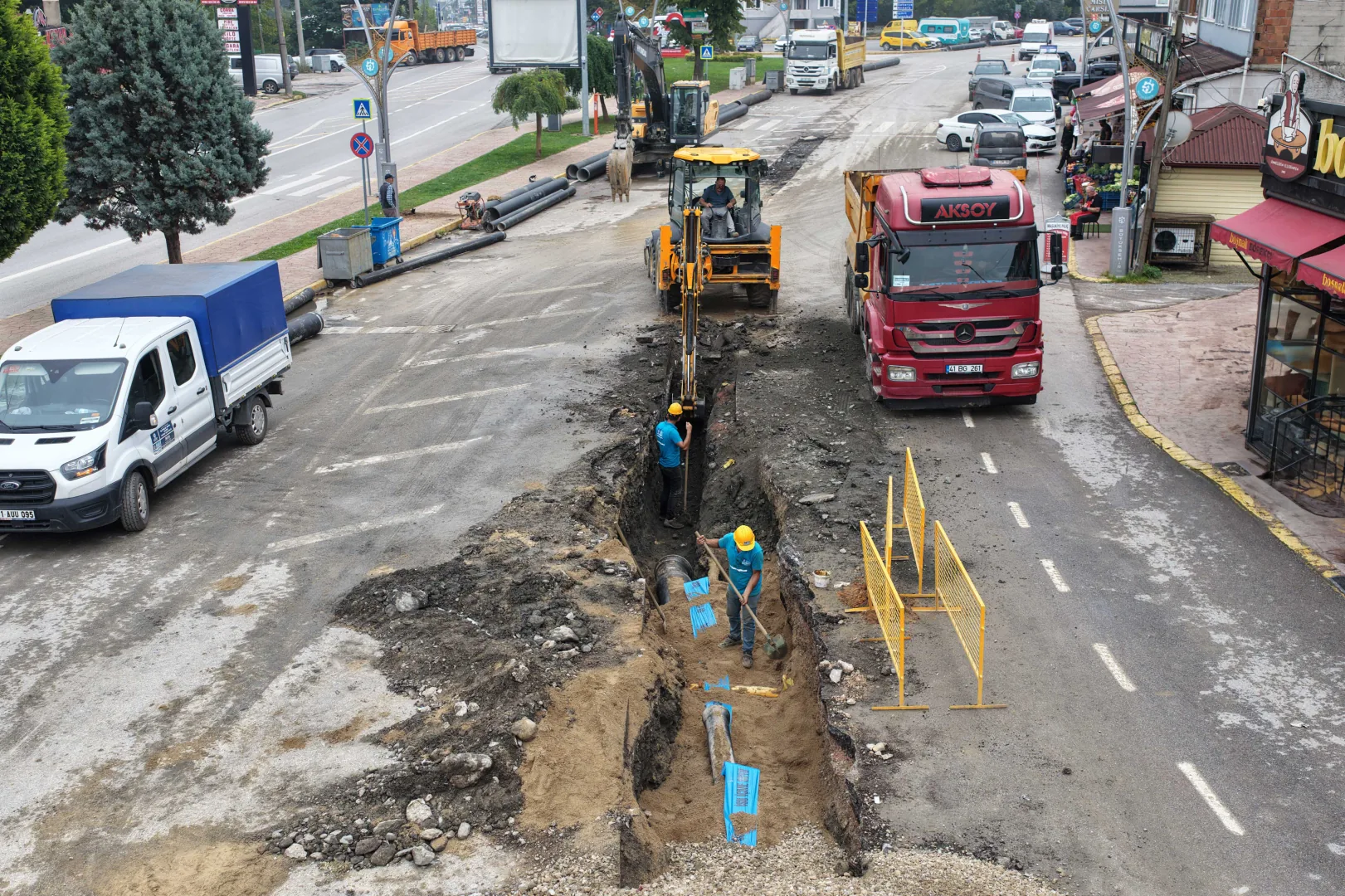 Kocaeli İSU'dan i&ccedil;me suyu i&ccedil;in altyapı takviyesi
