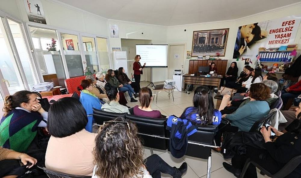 İzmir B&uuml;y&uuml;kşehir Belediyesi'nden Kadınlara Sağlık Eğitimi