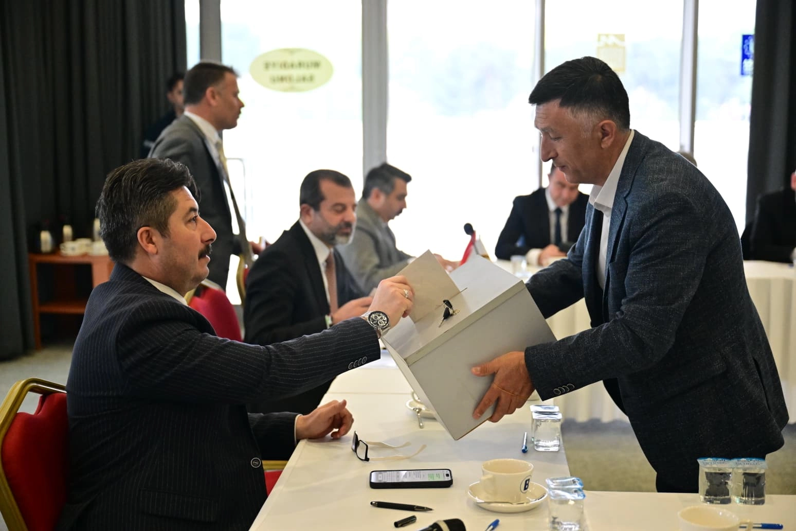 Bursa'da Yenişehir Belediye Başkanı &Ouml;zel, HAGEL'in enc&uuml;meninde