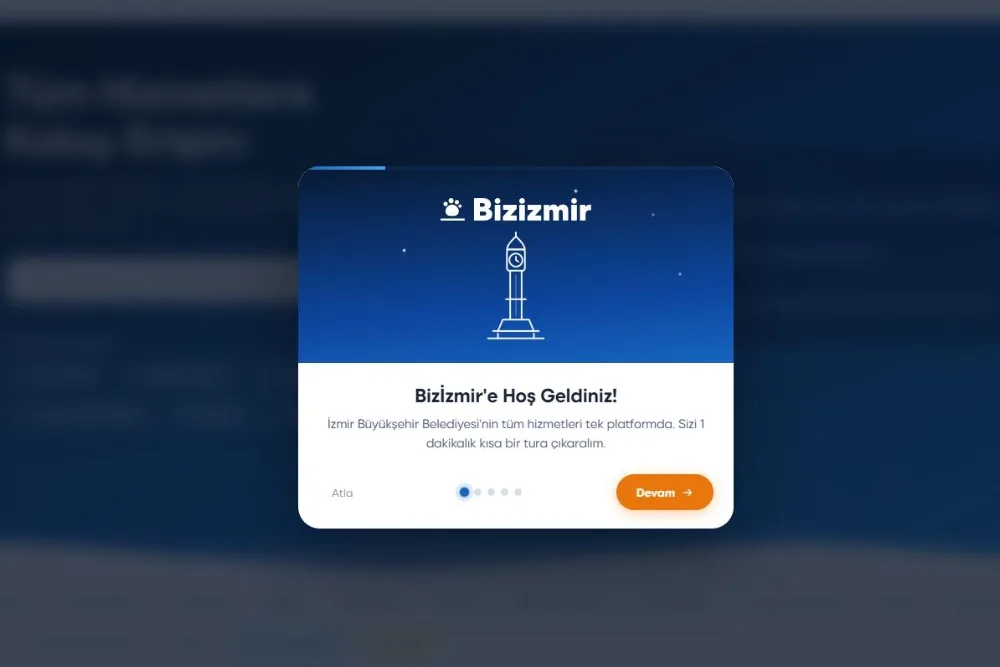 İzmir B&uuml;y&uuml;kşehir&rsquo;in dijital hizmet platformu 'Bizİzmir' yenilendi