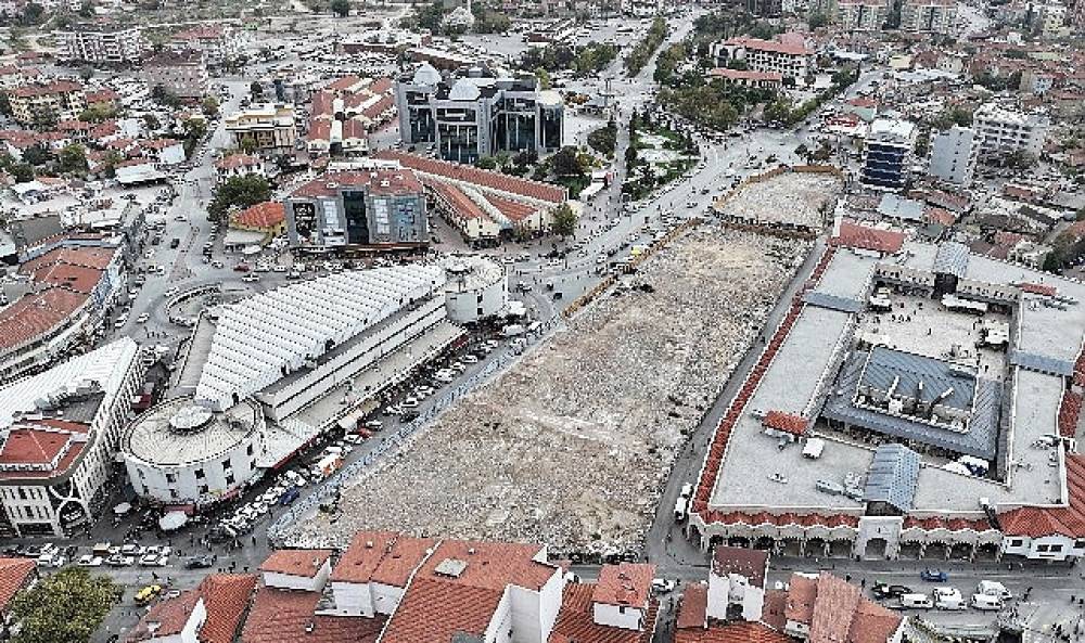 Başkan Altay, Tarihi B&ouml;lgede Bulunan Peynir Pazarı'nda &Ouml;nemli Bir Aşamanın Daha Tamamlandığını Duyurdu