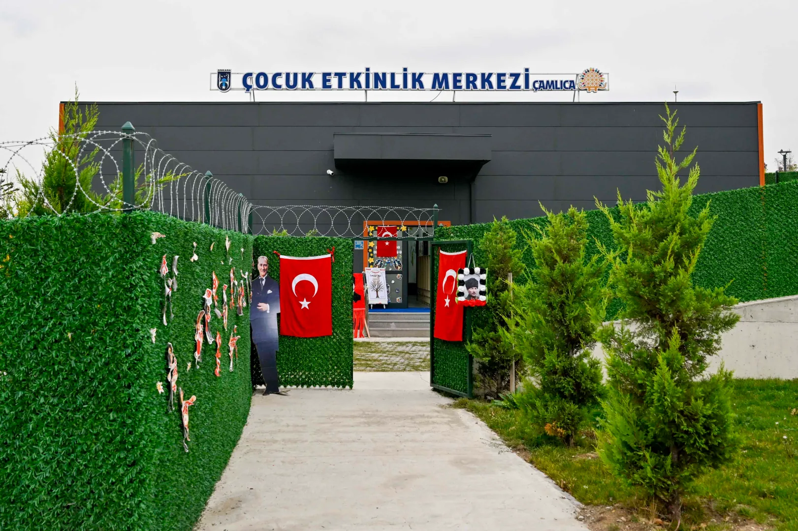 Ankara&rsquo;da &Ccedil;ocuk Etkinlik Merkezi&rsquo;nde Cumhuriyet Bayramı coşkusu