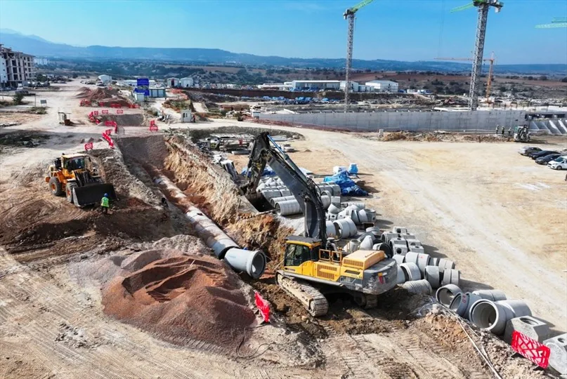 Denizli Şehir Hastanesi &ccedil;evresine 250 milyonluk dev altyapı