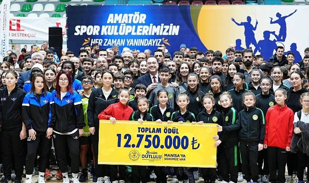 Amat&ouml;r Spor Kul&uuml;plerinden Başkan Dutlulu'ya Teşekk&uuml;r
