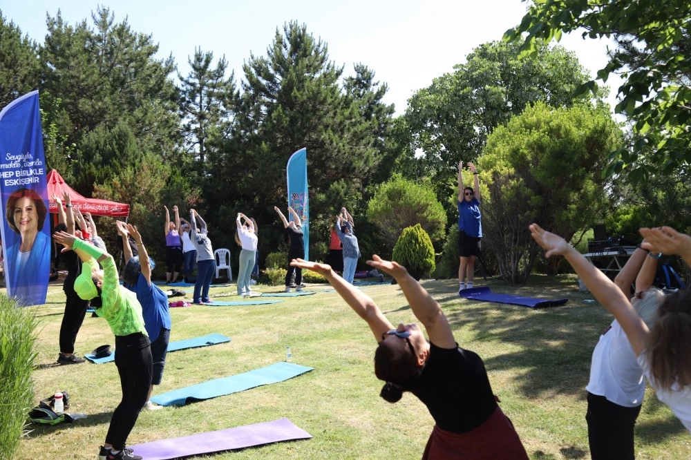 Eskişehir&rsquo;de a&ccedil;ık hava spor etkinliklerine yoğun ilgi