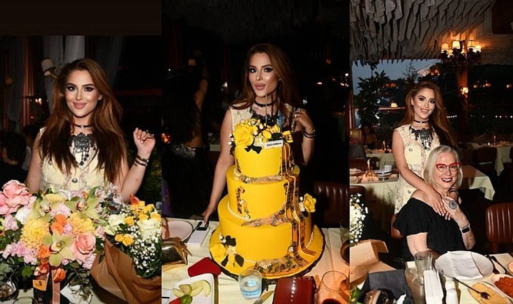 Melisa &Ouml;zmen, doğum g&uuml;n&uuml;nde şıklığıyla g&ouml;z kamaştırdı