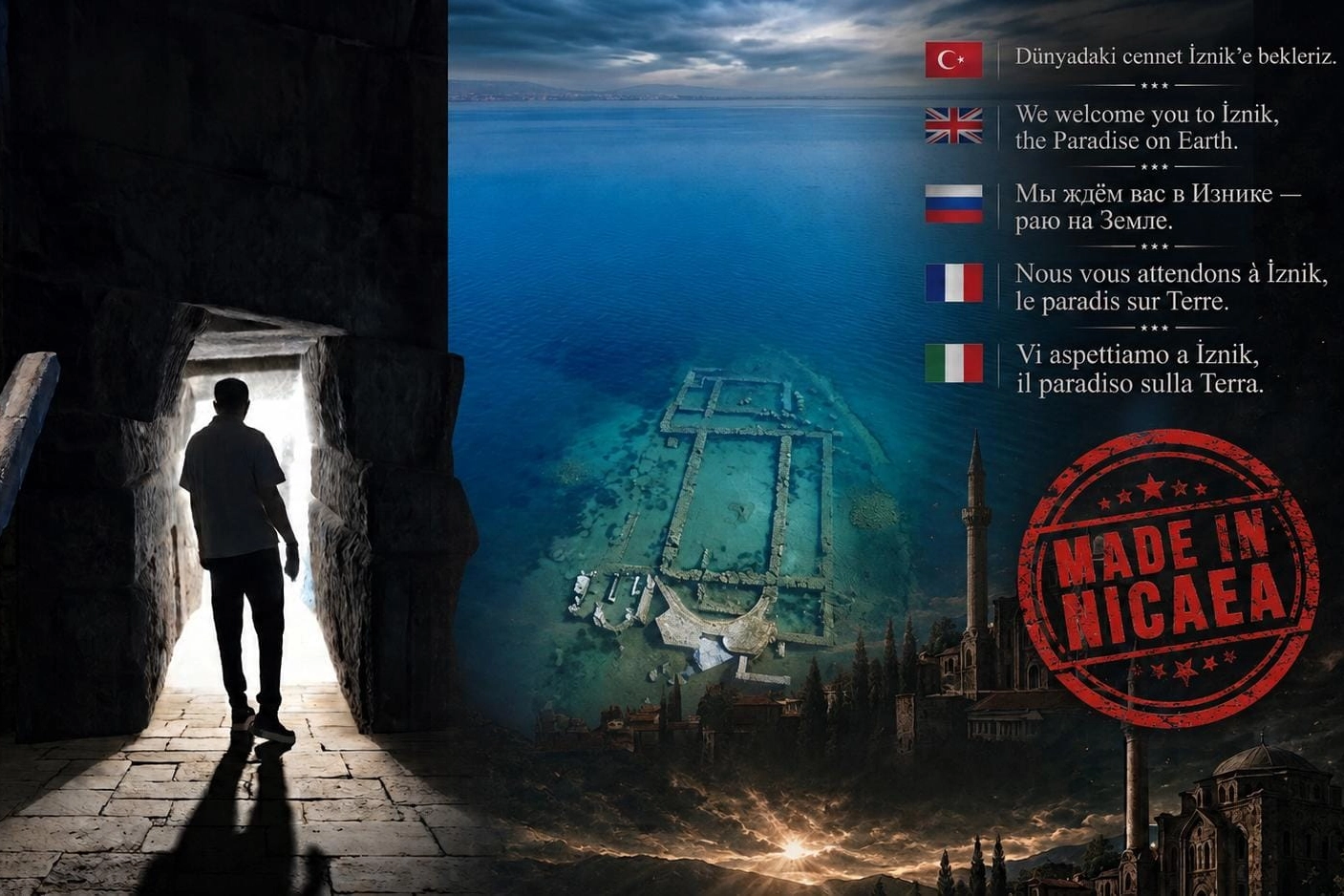 D&uuml;nyanın g&ouml;z&uuml; İznik'te! G&ouml;lge Modu filmine yoğun ilgi