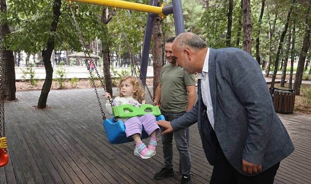 Doğayla Buluşma Noktası Canik Belediyesi Hask&ouml;y Meşe Orman Park Yenileniyor 