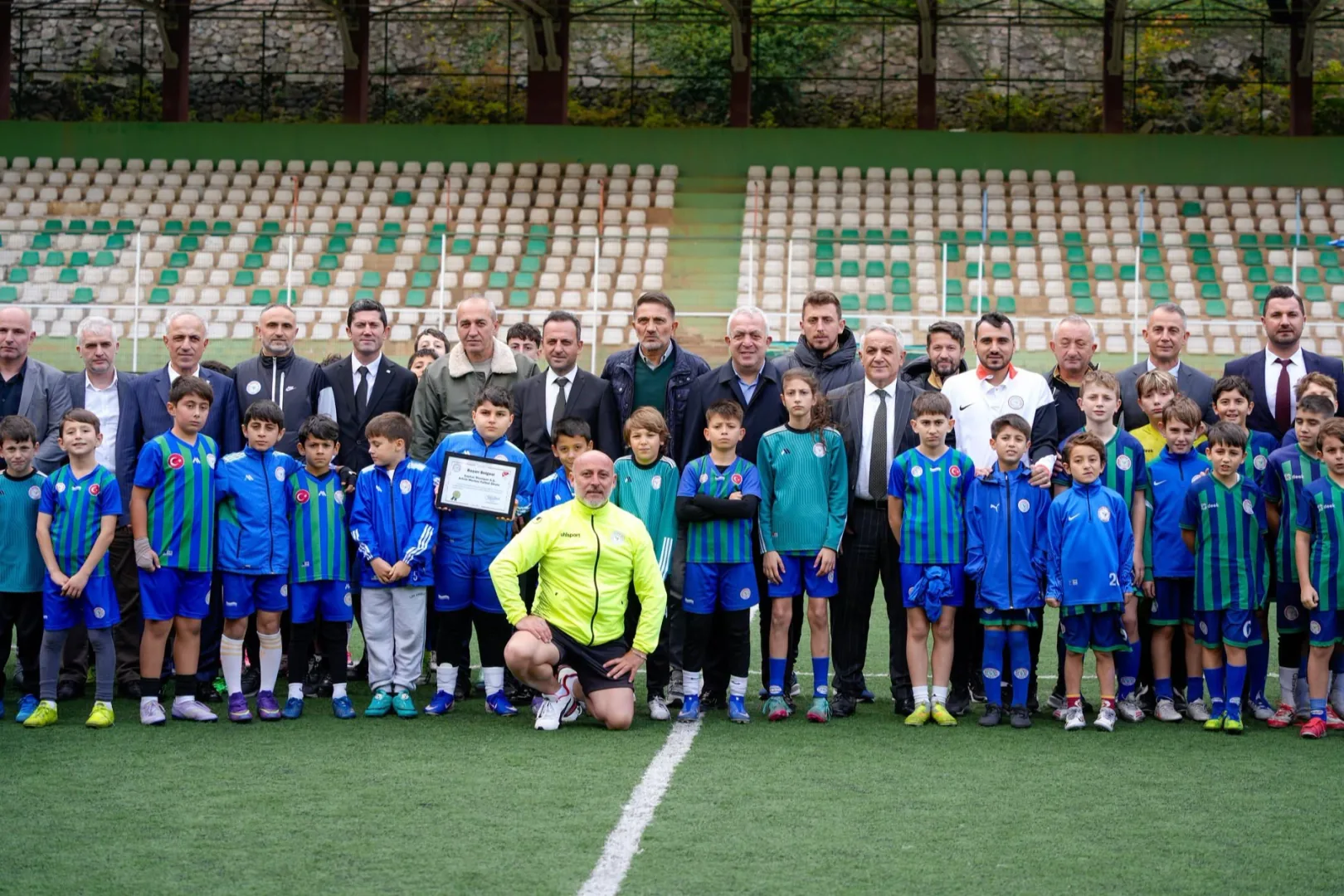 &Ccedil;aykur Rizespor futbol şenliği coşkusu