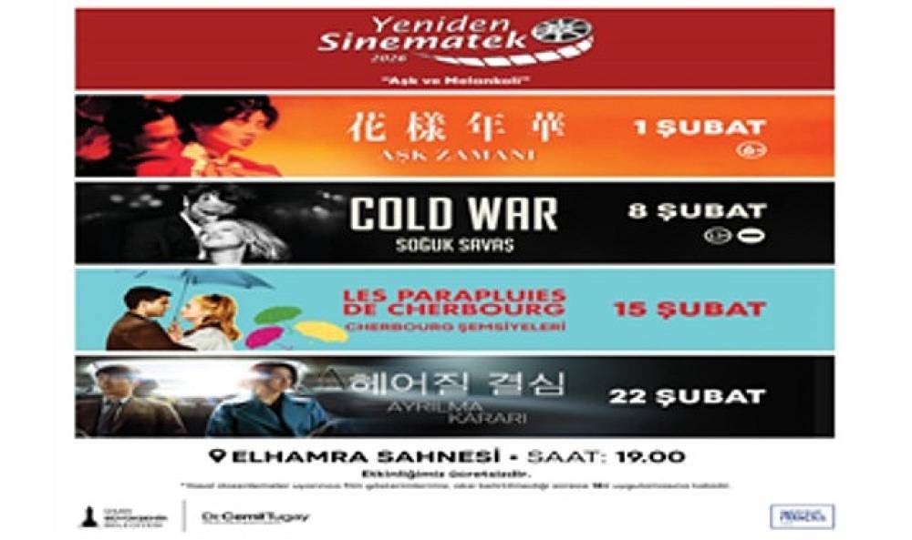 Yeniden Sinematek'te aşk ve melankoli esintisi
