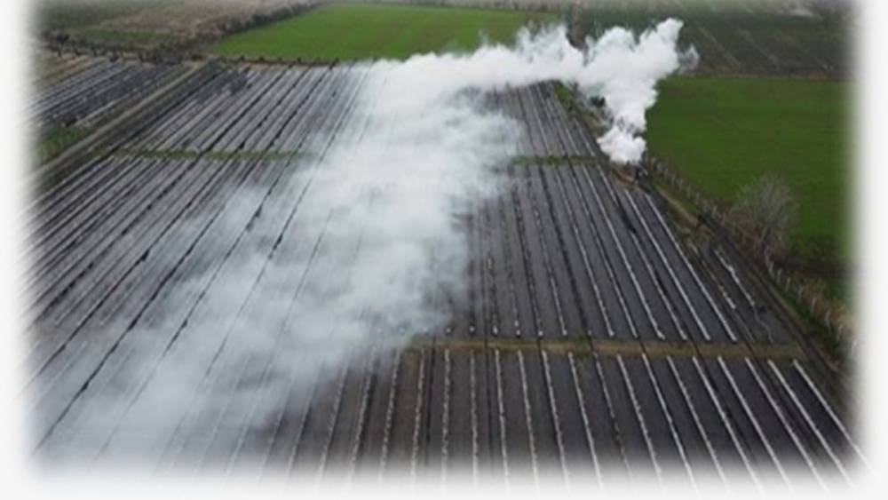 ADY&Uuml;&rsquo;den badem bah&ccedil;elerinde zirai donla m&uuml;cadeleye y&ouml;nelik proje 