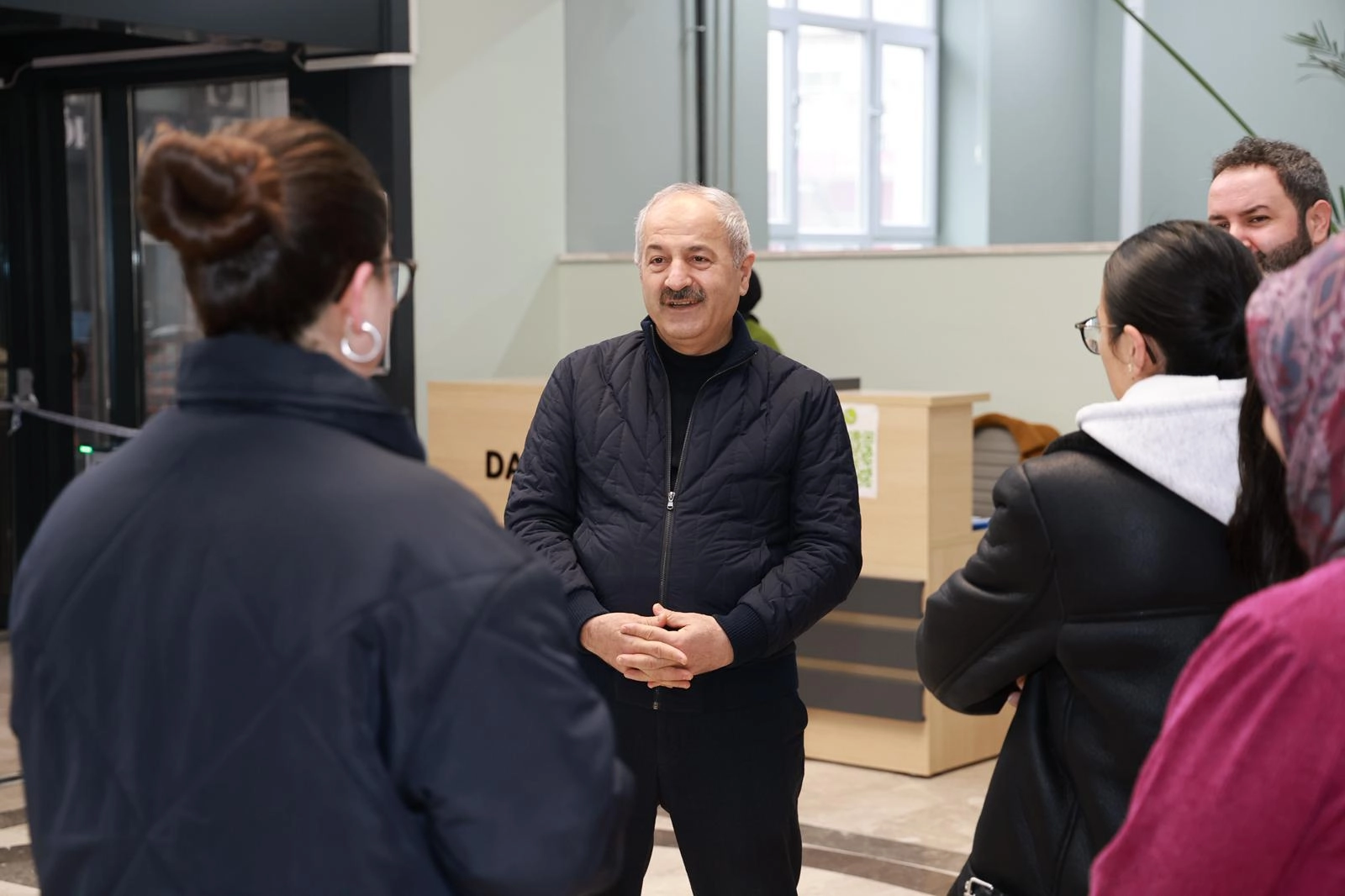 Gebze'de Başkan B&uuml;y&uuml;kg&ouml;z YKS &ouml;ncesi gen&ccedil;lerle buluştu