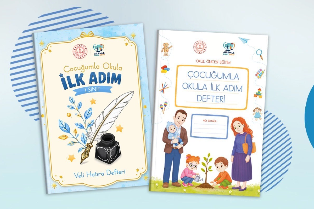 &Ouml;ğrencilere &ouml;zel 'ilk adım' defteri
