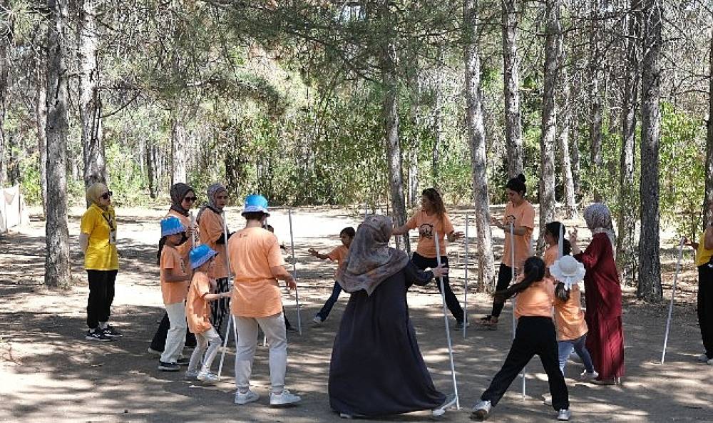 Konya B&uuml;y&uuml;kşehir, Aile Bağlarını G&uuml;&ccedil;lendiren Kamp Buluşmalarına Devam Ediyor