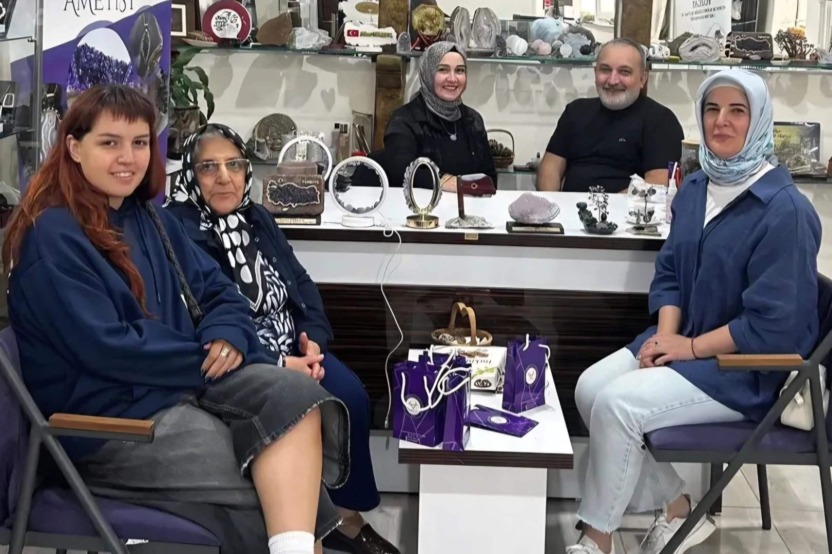 Yozgat Aydıncık&rsquo;ta doğal taşlara yoğun ilgi