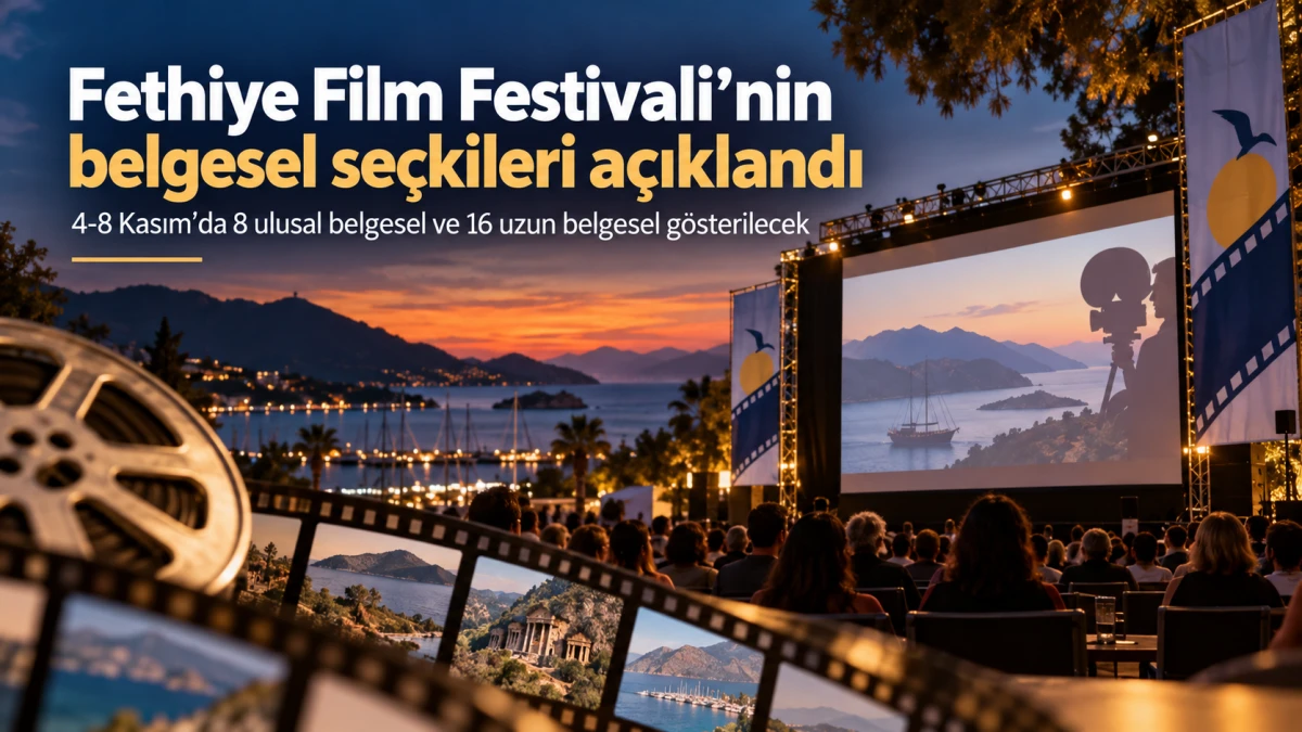 4. Fethiye Uluslararası Film Festivali&rsquo;nin belgesel se&ccedil;kileri a&ccedil;ıklandı
