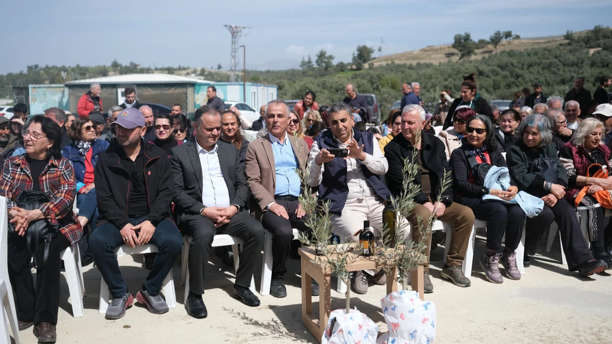 700 Endemik Zeytin Fidanı Toprakla Buluştu