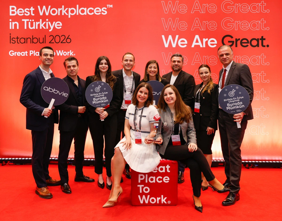 AbbVie T&uuml;rkiye, 12. kez &ldquo;En İyi İşverenler&rdquo; listesinde