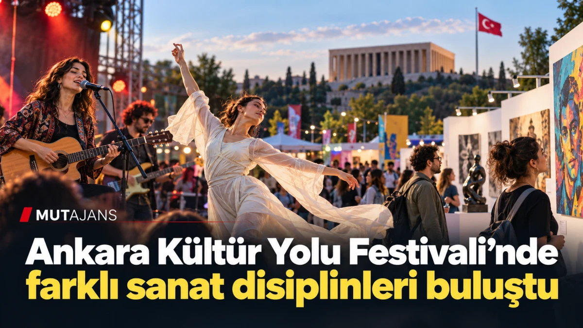 Ankara K&uuml;lt&uuml;r Yolu Festivali&rsquo;nde farklı sanat disiplinleri buluştu