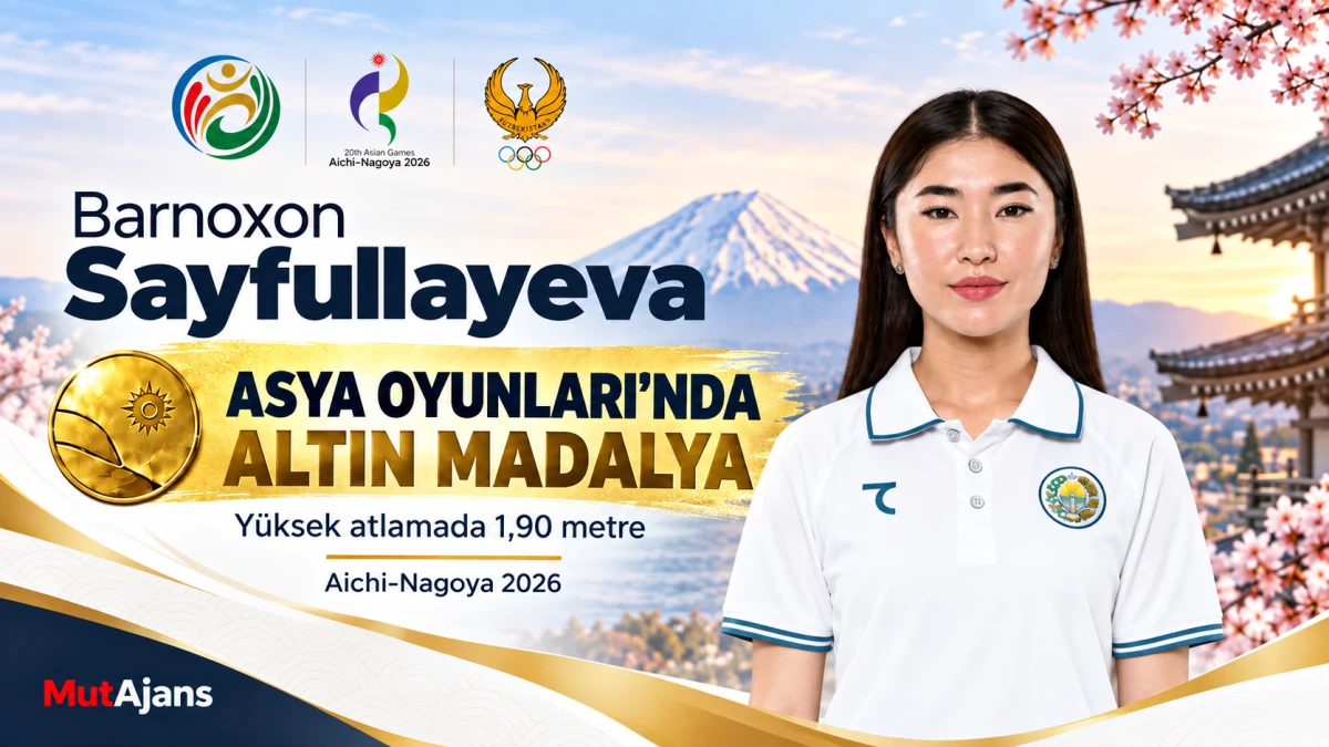 Barnoxon Sayfullayeva, Asya Oyunları&rsquo;nda altın madalya kazandı