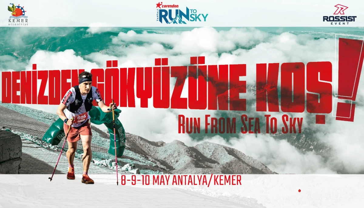 Corendon Tahtalı Run to Sky Kemer&rsquo;de başlıyor