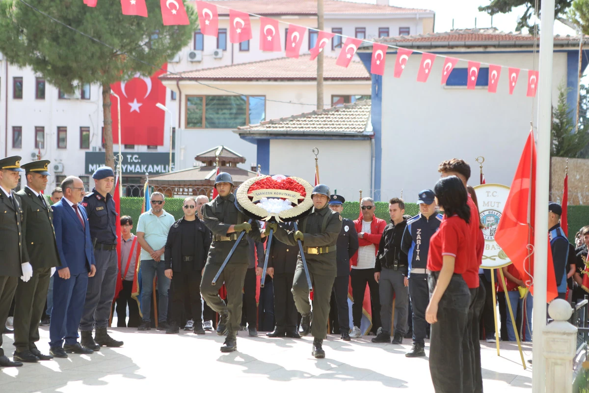 Cumhuriyetin 102. Yılı Mut’ta Törenle Kutlandı