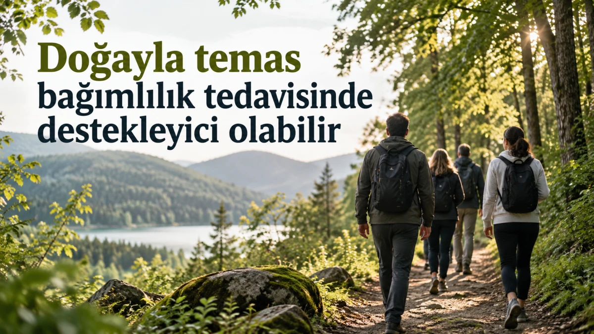 Doğayla temas bağımlılık tedavisinde destekleyici olabilir
