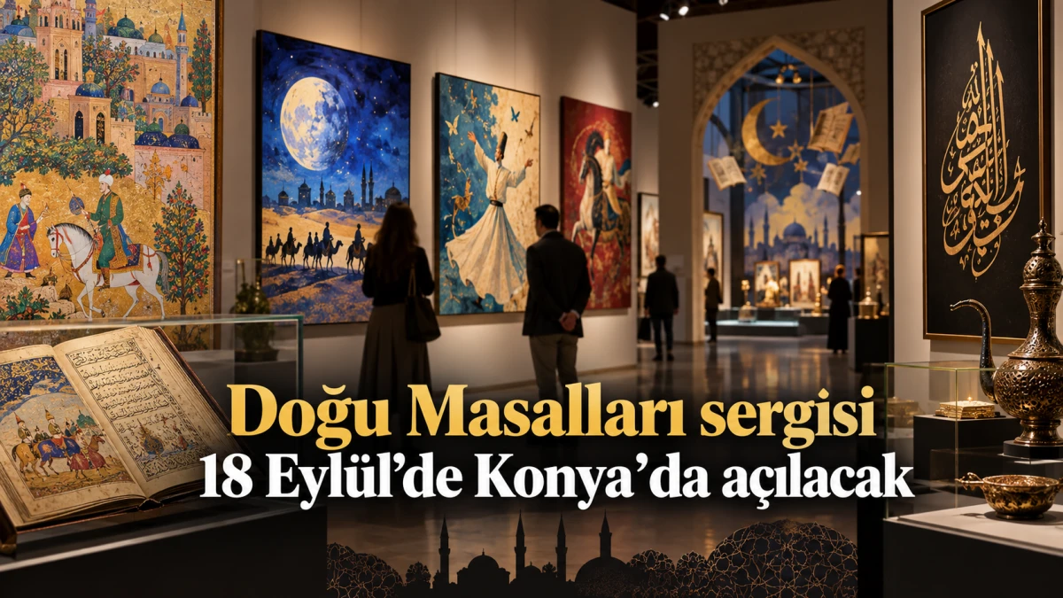 &ldquo;Doğu Masalları&rdquo; sergisi 18 Eyl&uuml;l&rsquo;de Konya&rsquo;da a&ccedil;ılacak