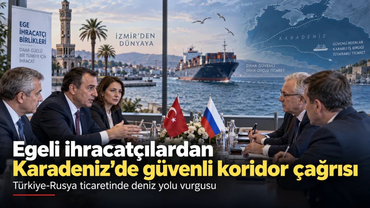 Egeli ihracat&ccedil;ılardan Karadeniz&rsquo;de g&uuml;venli koridor &ccedil;ağrısı