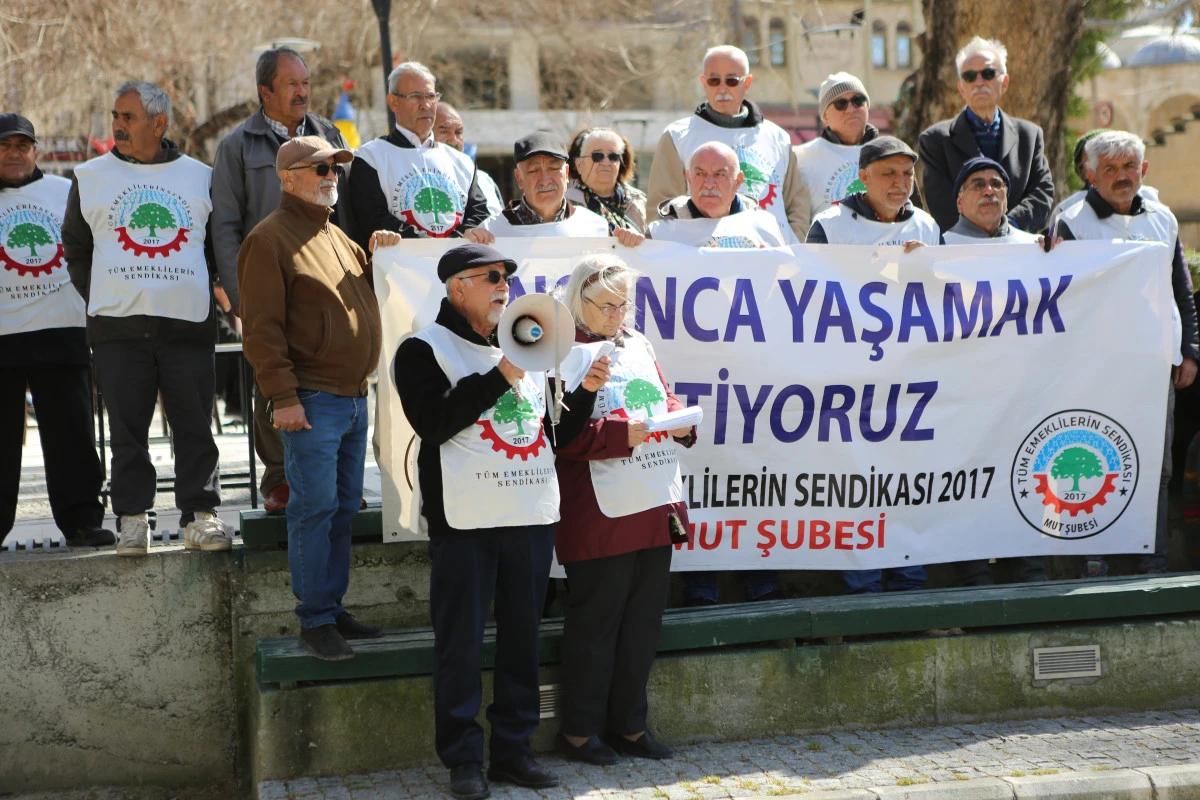Emekliler yoksulluk d&uuml;zenine tepki g&ouml;sterdi