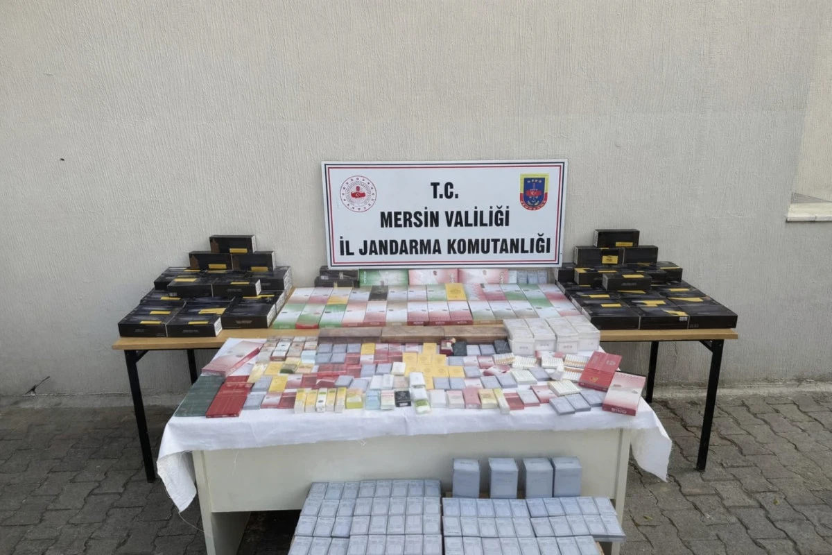 Jandarmadan ka&ccedil;ak makaron operasyonu