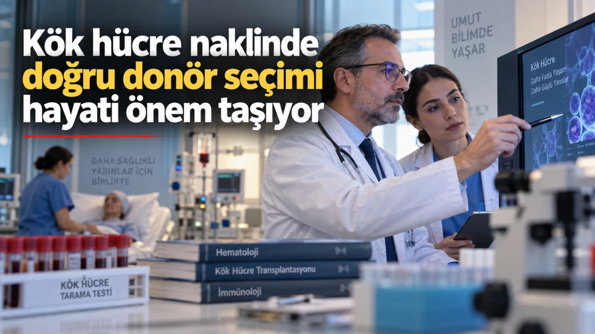 K&ouml;k h&uuml;cre naklinde doğru don&ouml;r se&ccedil;imi hayati &ouml;nem taşıyor