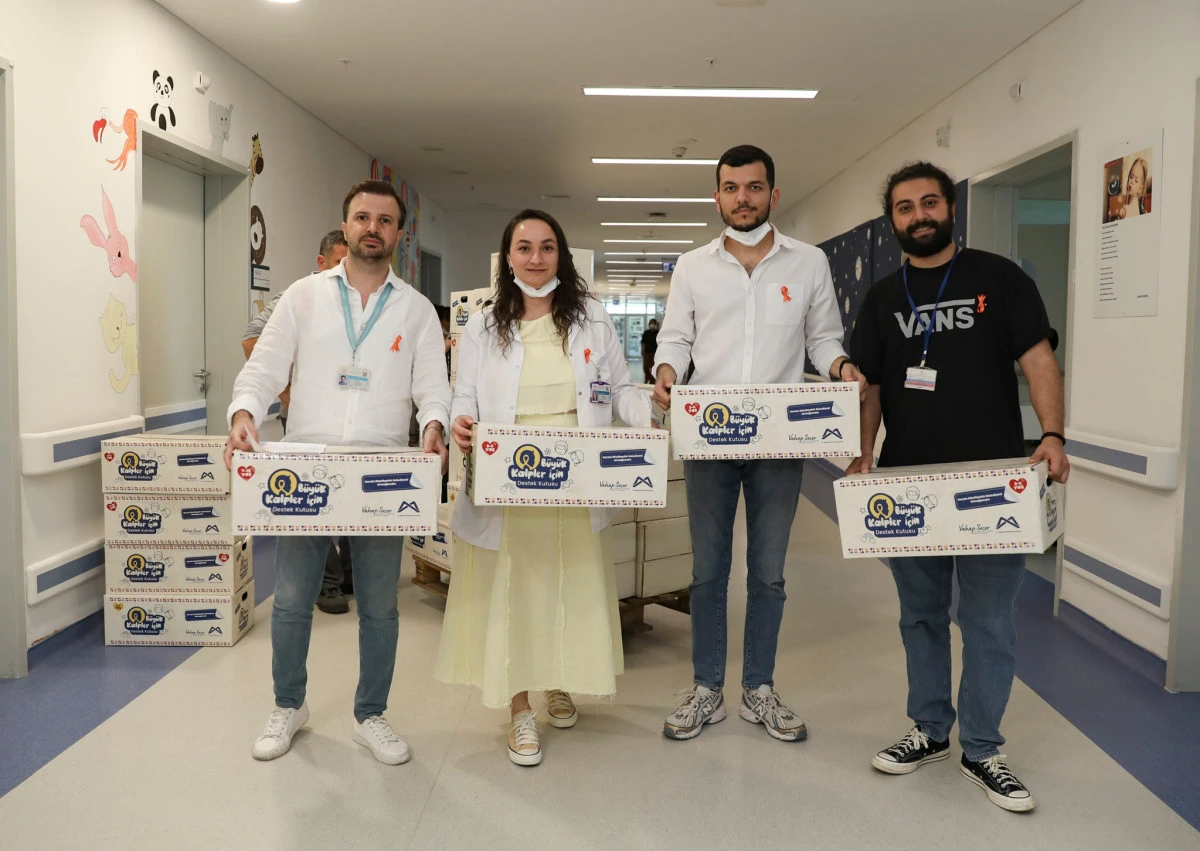 Mersin Büyükşehir’den Lösemili Çocuklara Umut Dolu Kutular