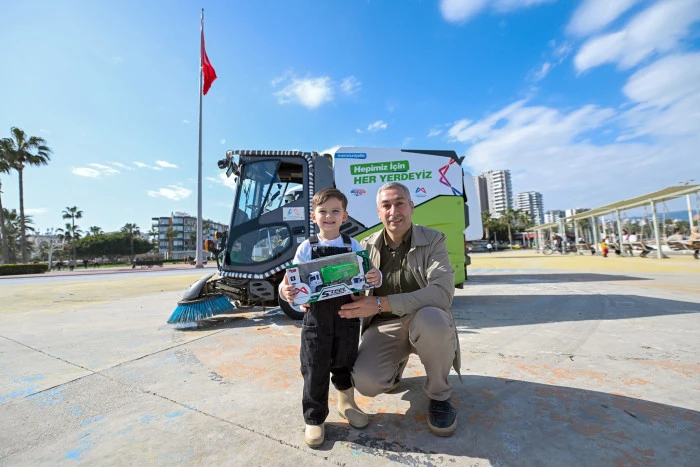 Mersin B&uuml;y&uuml;kşehir&rsquo;den Minik Ayaz&rsquo;a Anlamlı S&uuml;rpriz