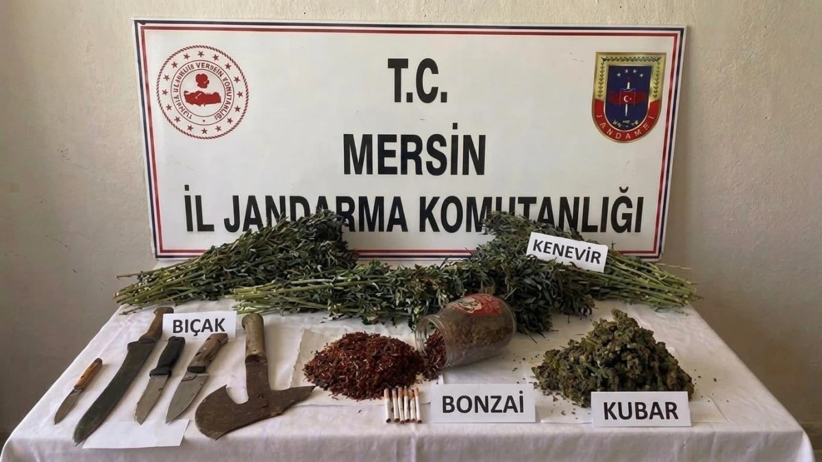 Mersin Mut&rsquo;ta uyuşturucu operasyonu: 1 ş&uuml;pheli tutuklandı