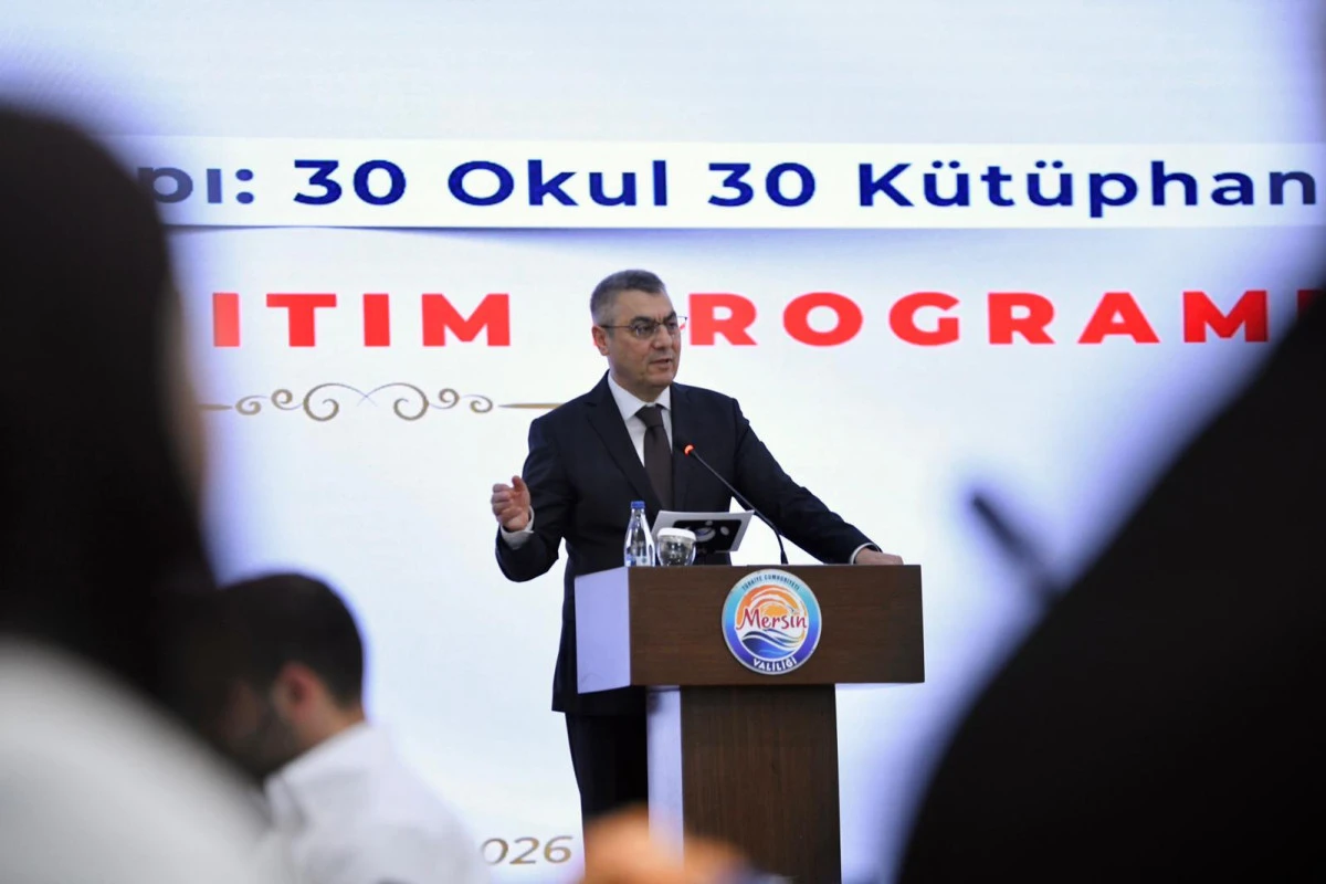 Mersin'de 30 okula yeni k&uuml;t&uuml;phane: 16 binden fazla &ouml;ğrenci yararlanacak