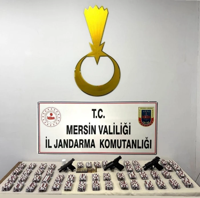 Mersinde jandarmadan uyuşturucu operasyonu 