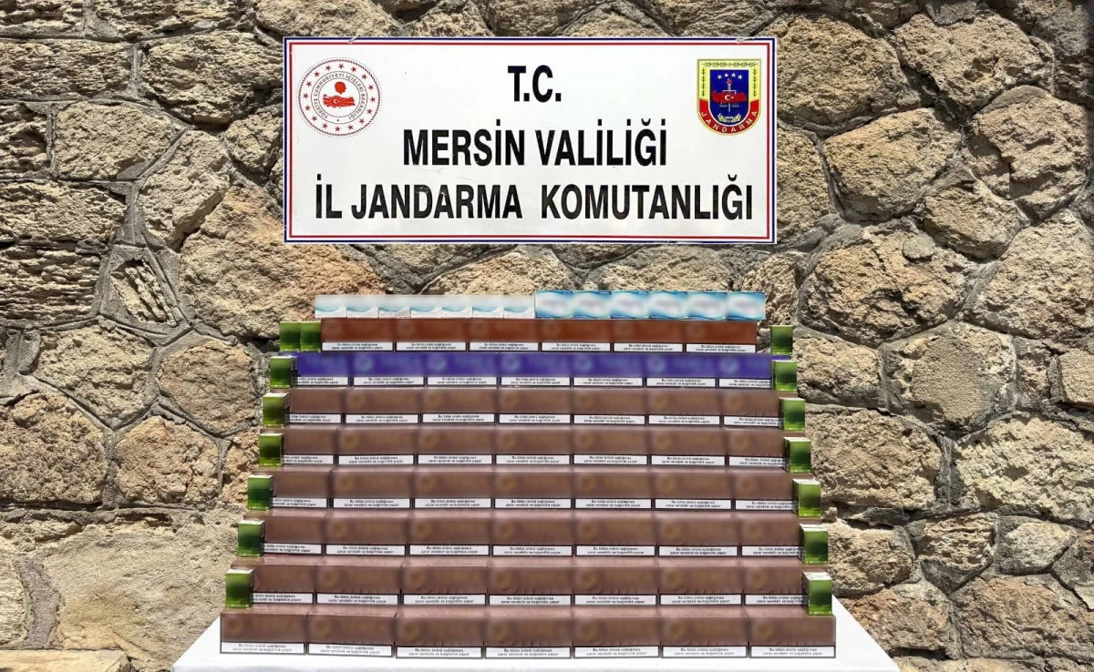 Mersin&rsquo;de ka&ccedil;ak&ccedil;ılık operasyonu: 3 bin 850 paket ısıtmalı t&uuml;t&uuml;n ele ge&ccedil;irildi