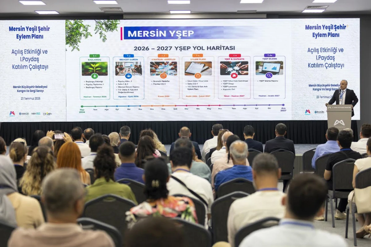 Mersin&rsquo;de Yeşil Şehir Eylem Planı i&ccedil;in hazırlık s&uuml;reci başladı